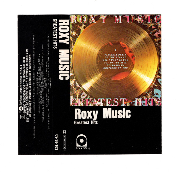 Обложка Roxy Music — Greatest hits