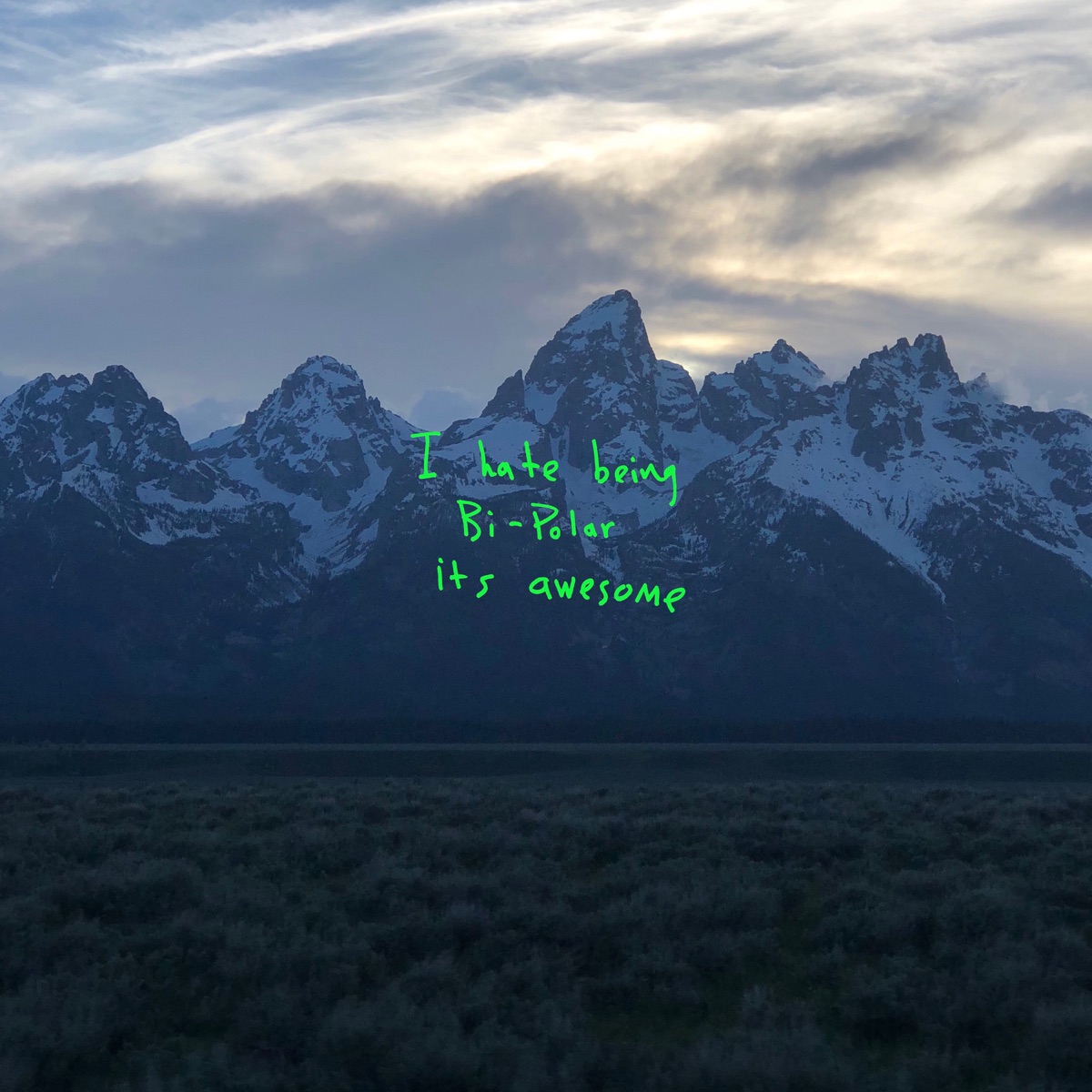 Обложка Kanye West — Ye