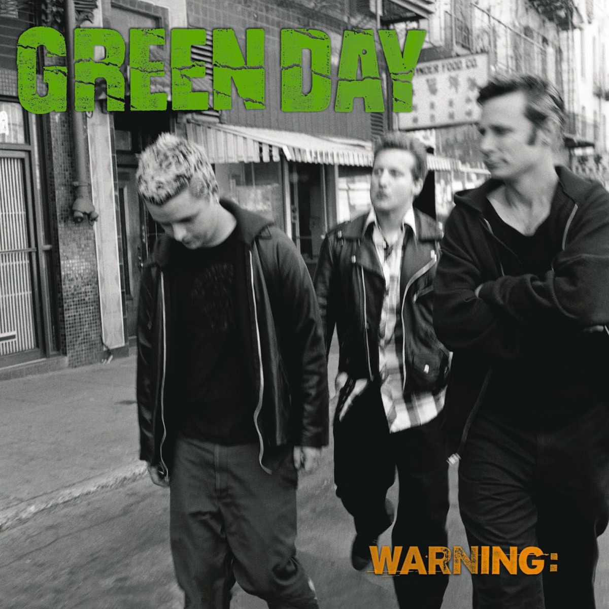 Обложка Green Day — Warning