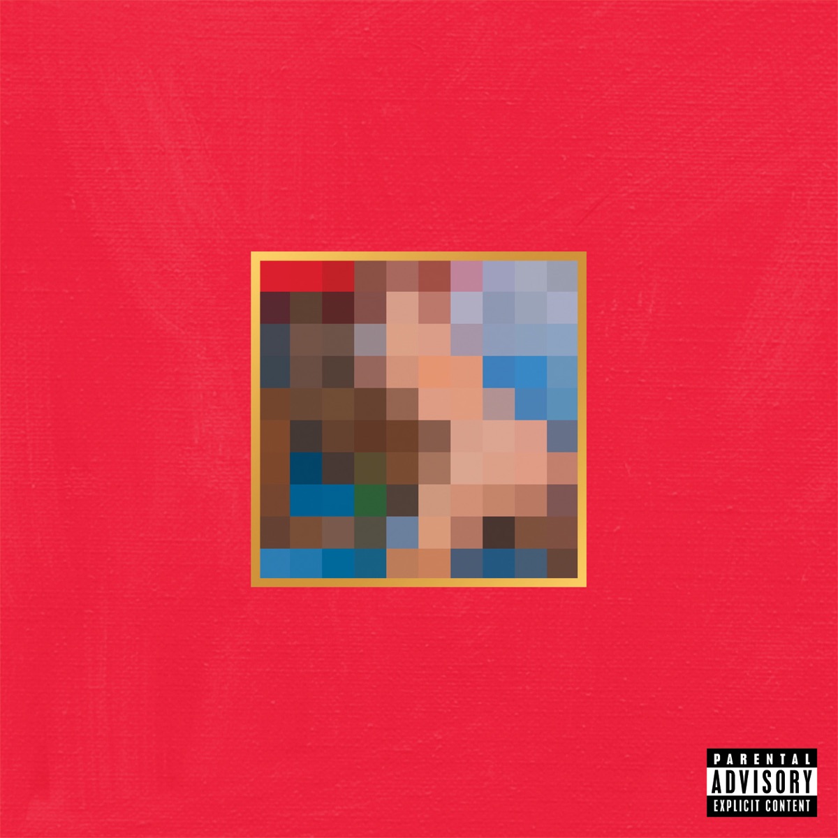 Обложка Kanye West — My Beautiful Dark Twisted Fantasy