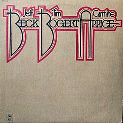 Обложка Beck, Bogert & Appice — Beck, Bogert & Appice