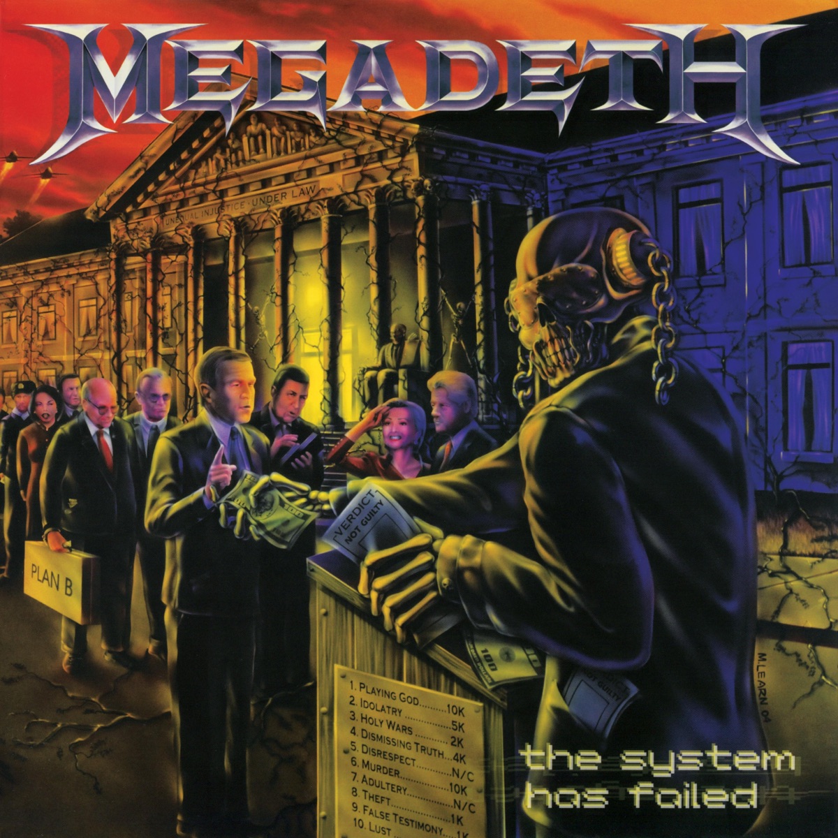 Обложка Megadeth — The System Has Failed