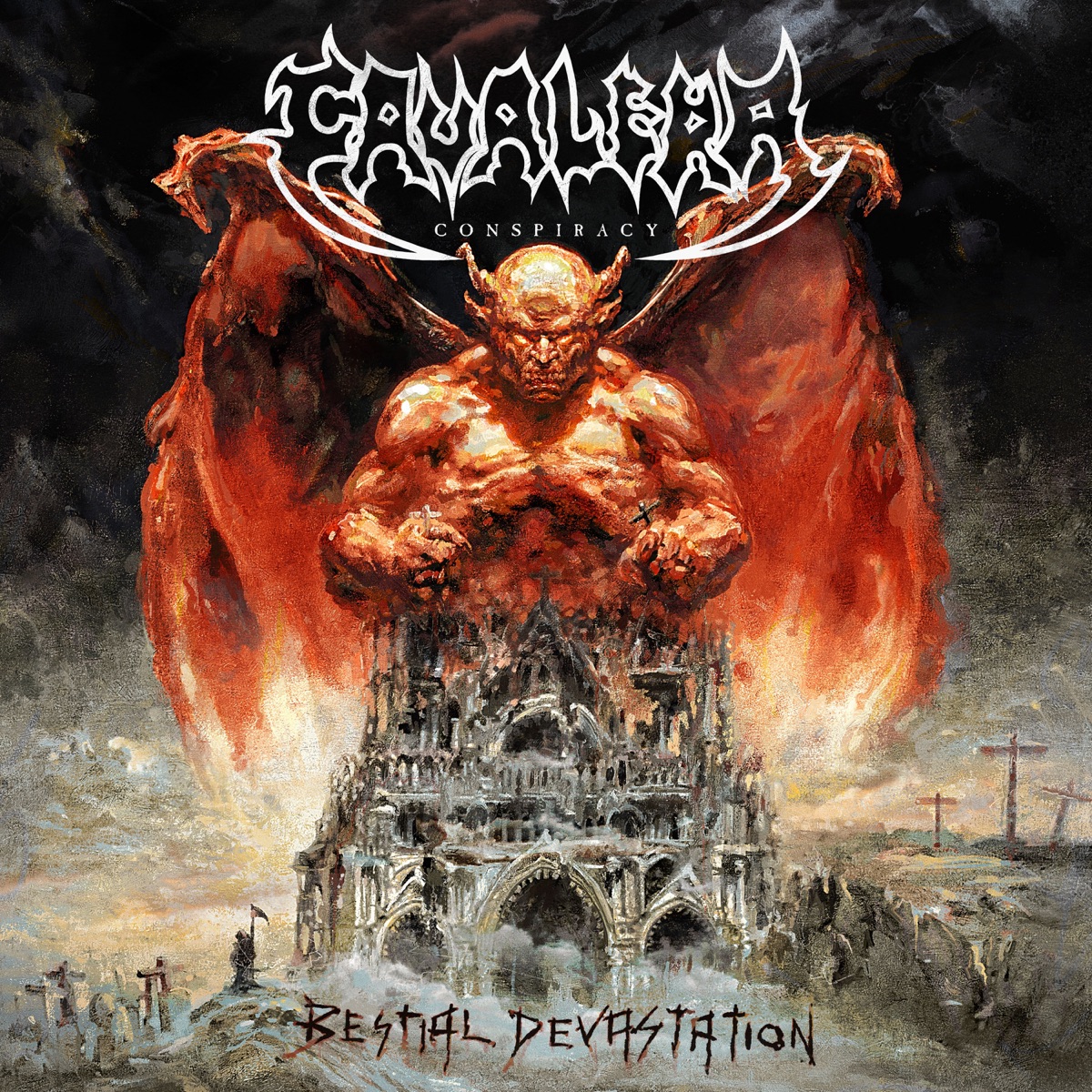 Обложка Cavalera — Bestial Devastation