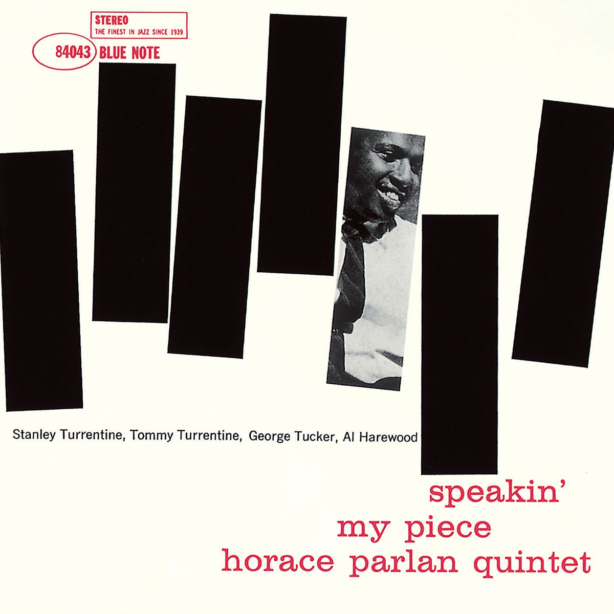 Обложка Horace Parlan Quintet — Speakin My Piece
