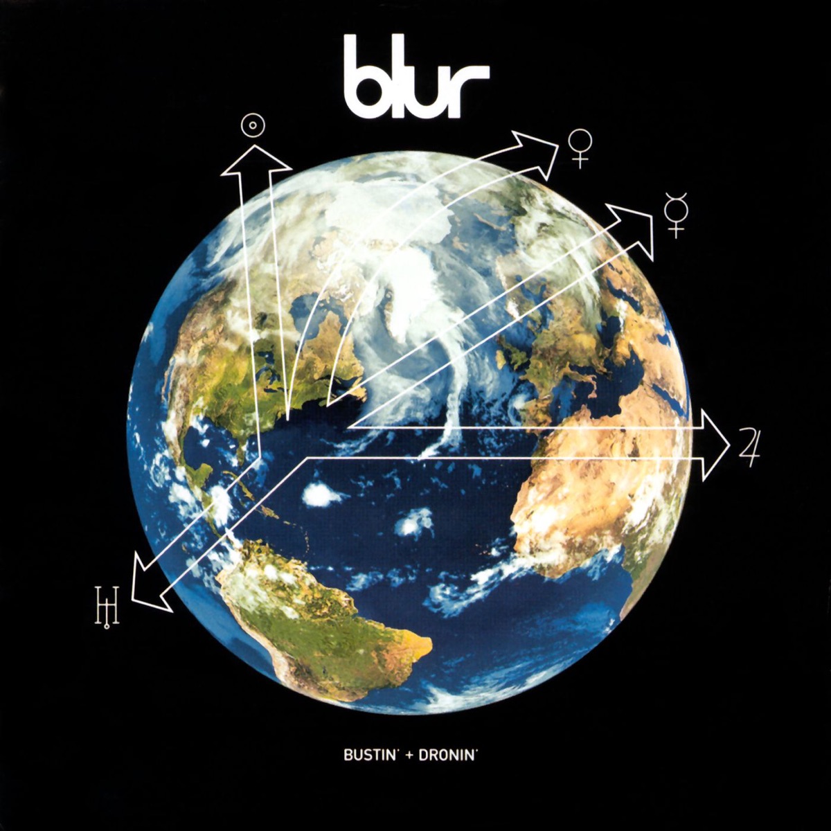 Обложка Blur — Bustin' + Dronin