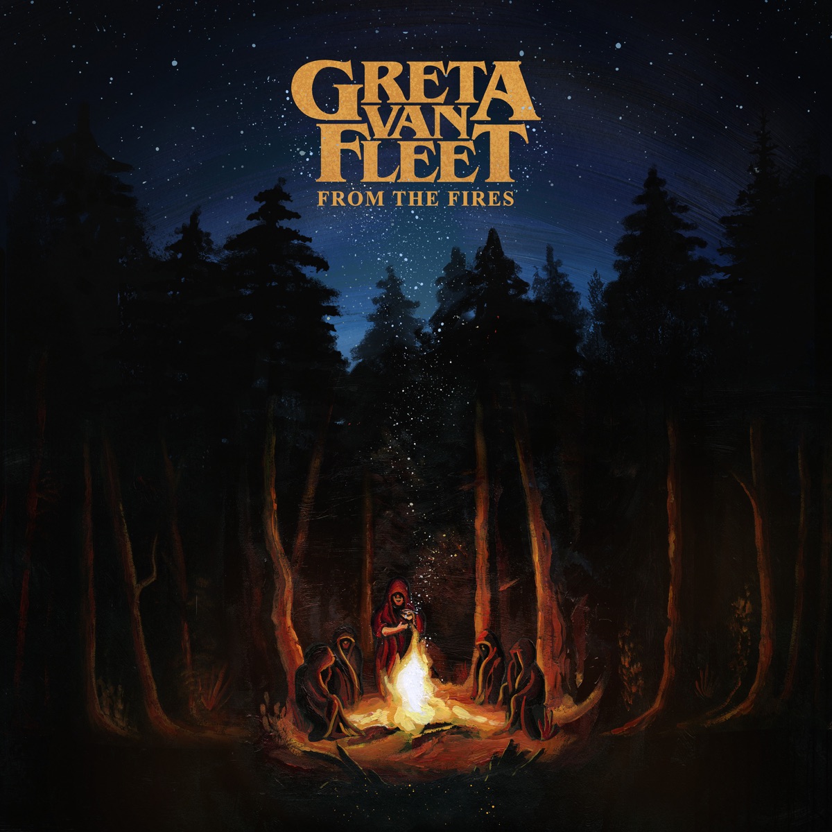 Обложка Greta Van Fleet — From The Fires