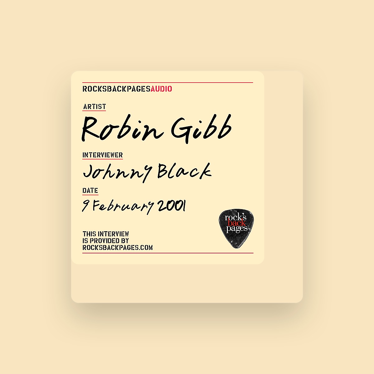 Robin Gibb