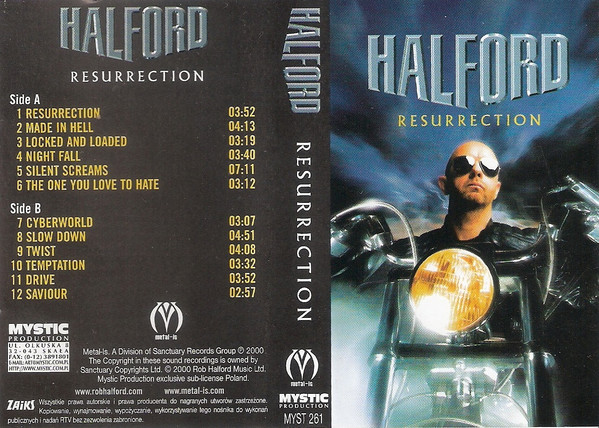 Обложка Halford — Resurrection
