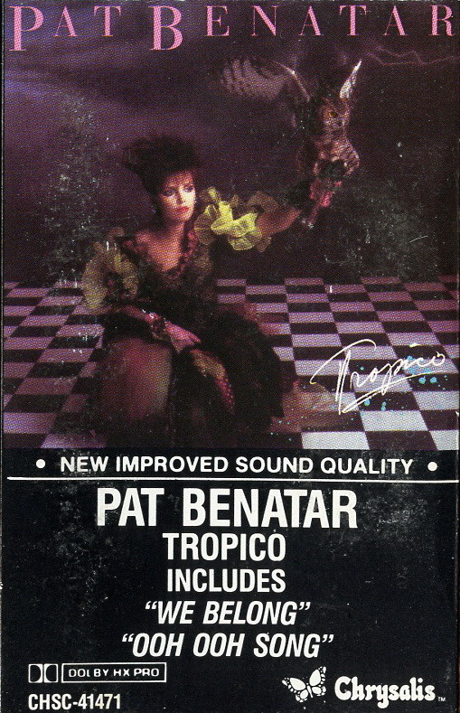 Обложка Pat Benatar — Tropico
