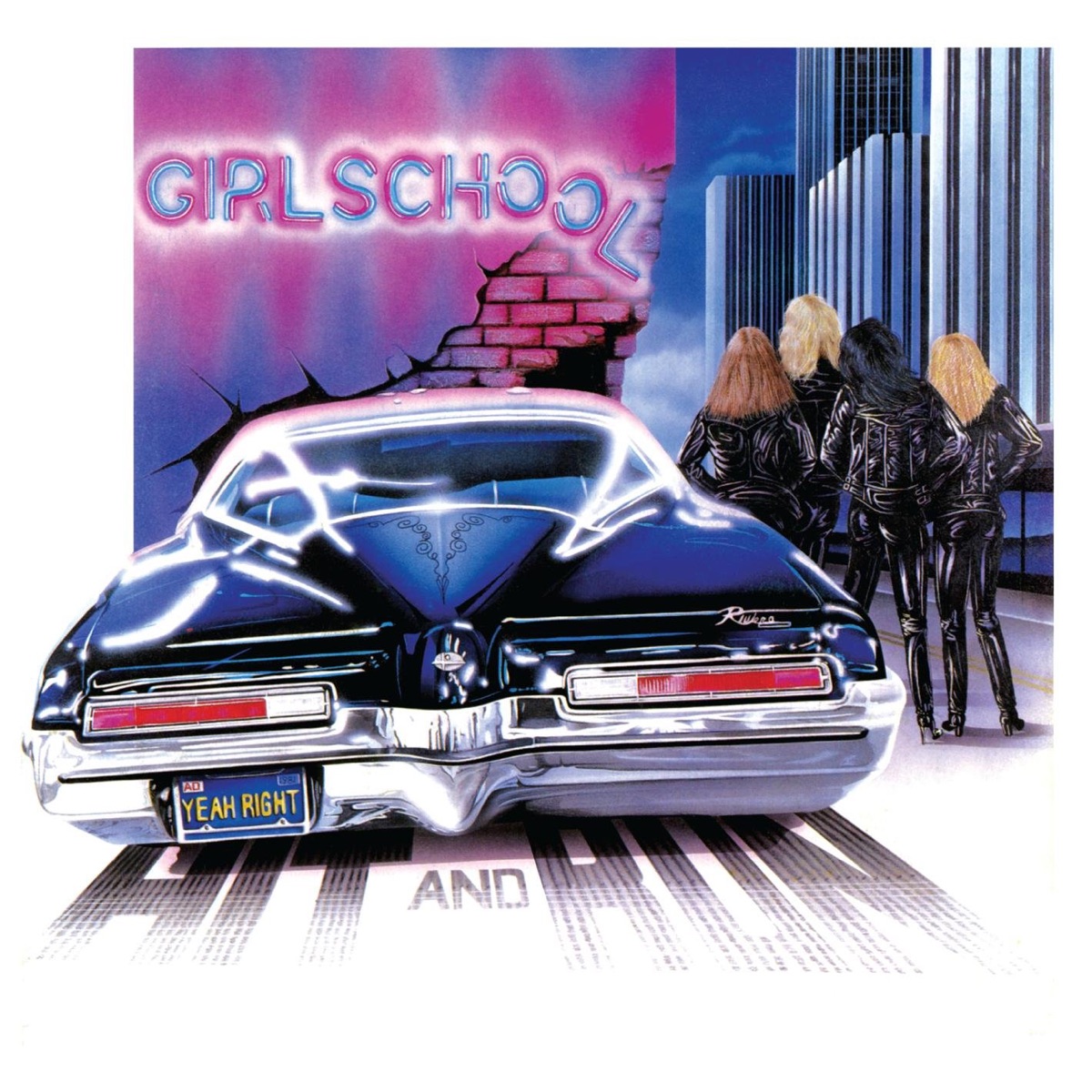 Обложка Girlschool — Hit And Run
