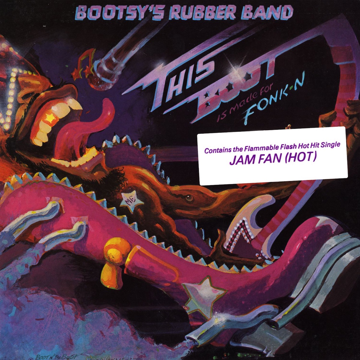 Обложка Bootsy's Rubber Band — This Boot Is Made For Fonk-N