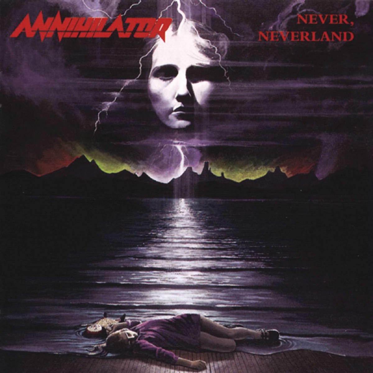 Обложка Annihilator — Never, Neverland