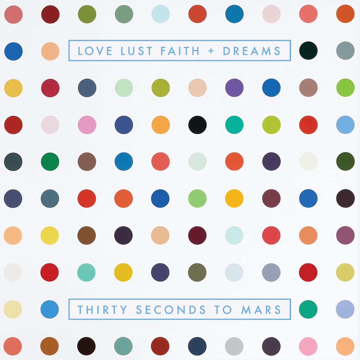 Обложка Thirty Seconds to Mars — Love Lust Faith + Dreams