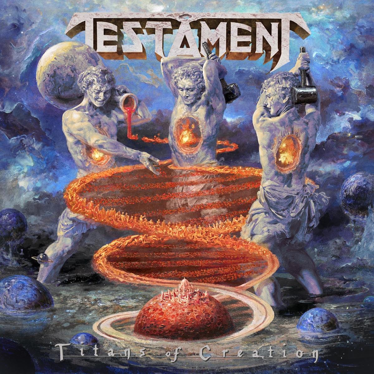 Обложка Testament — Titans Of Creation