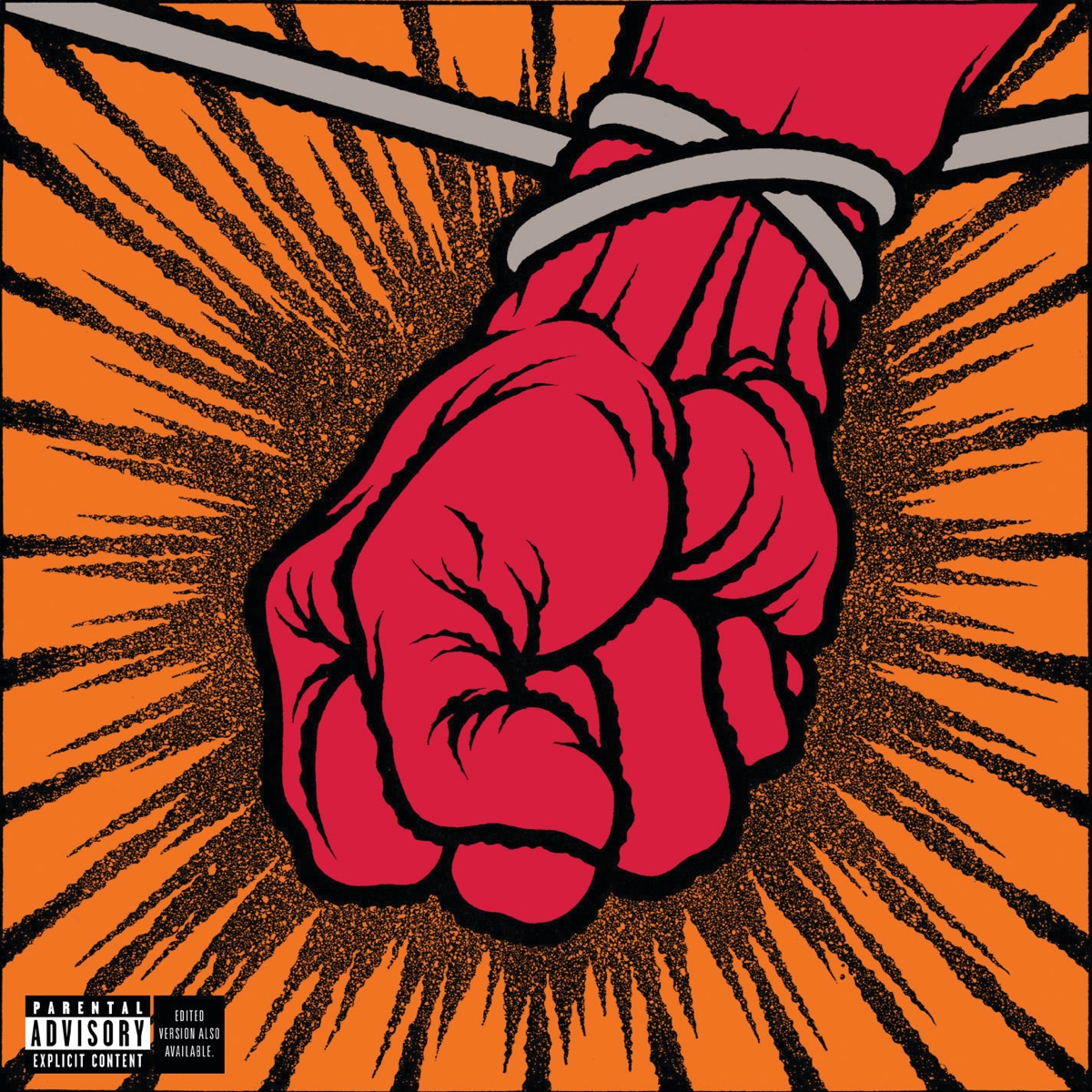 Обложка Metallica — St. Anger