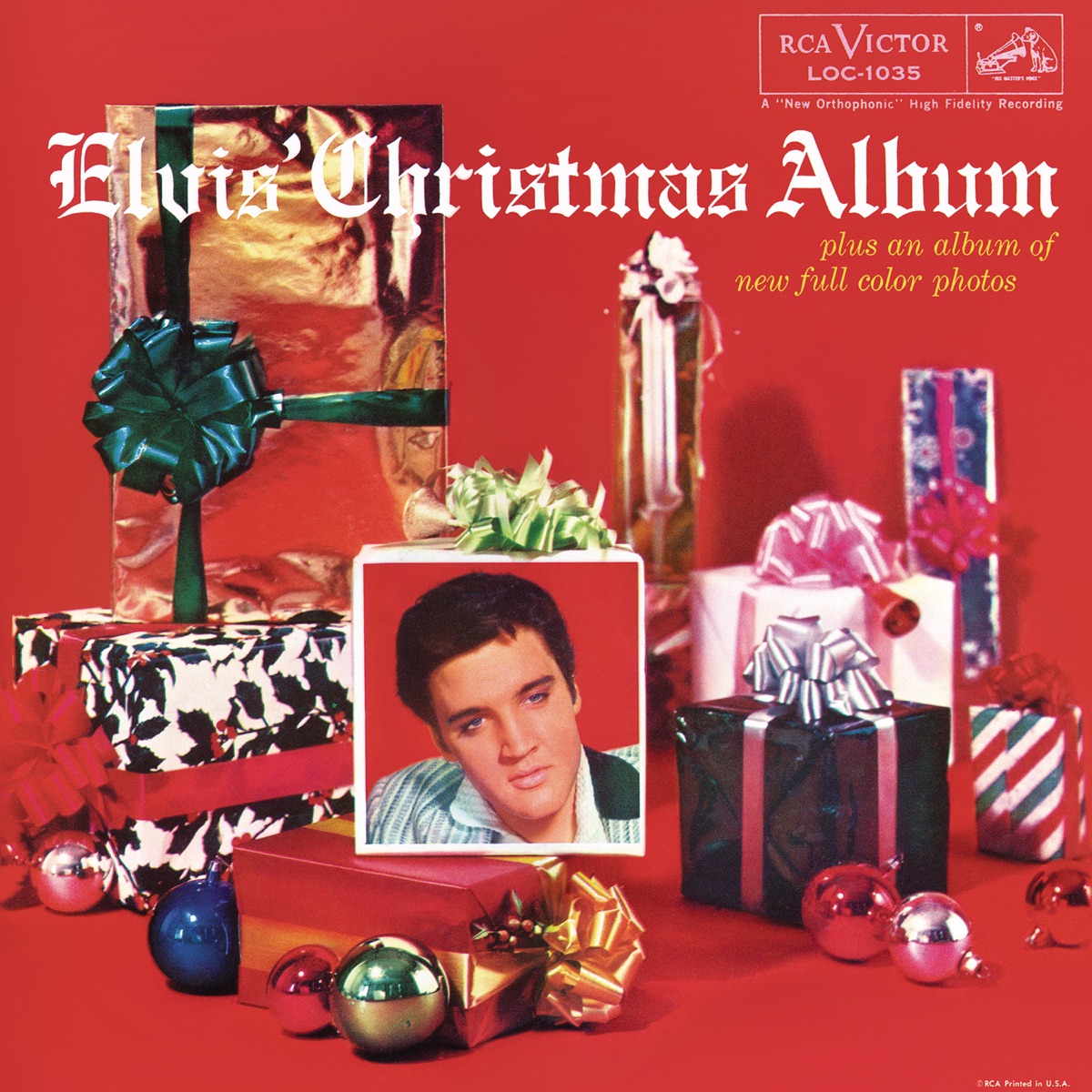 Обложка Elvis Presley — Elvis' christmas album
