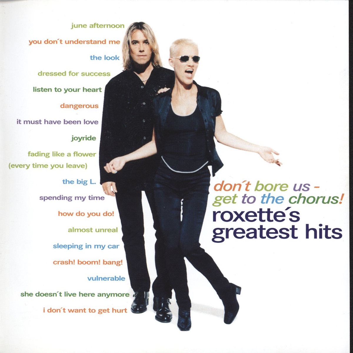 Обложка Roxette — Don't Bore Us: Get To The Chorus! Roxette's Greatest Hits