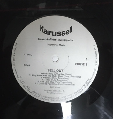 Обложка The Who — The Who Sell Out