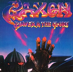 Обложка Saxon — Power & The Glory