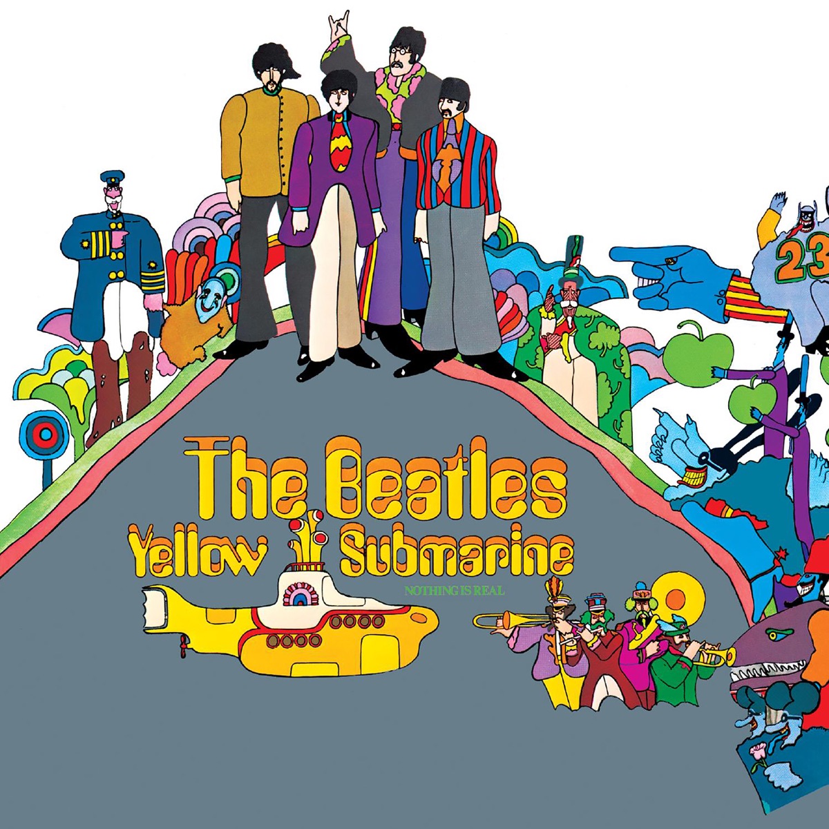 Обложка The Beatles — Yellow Submarine