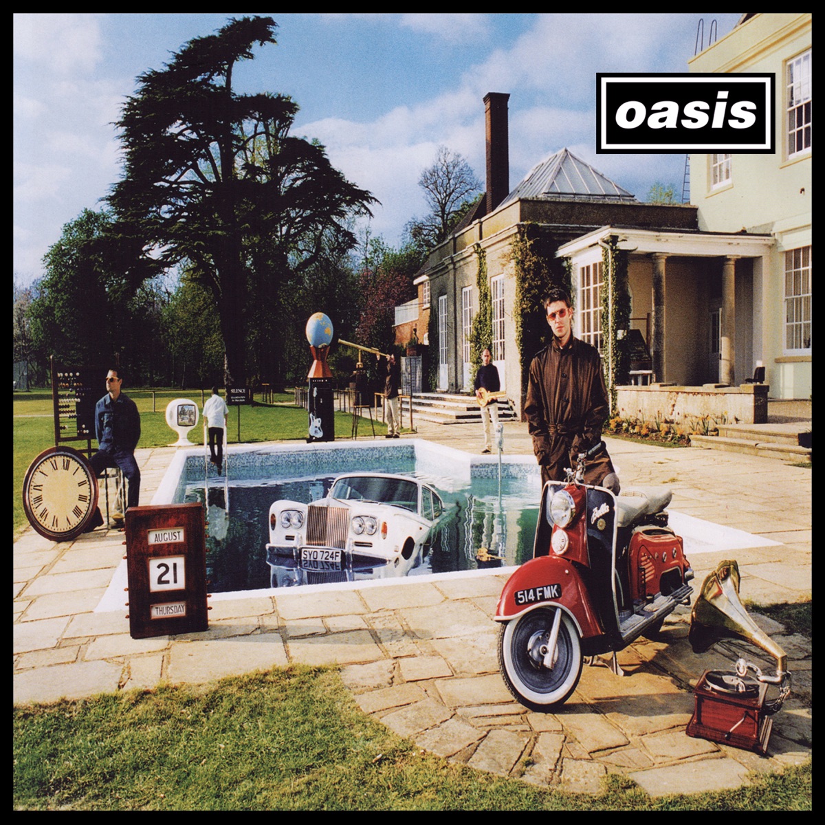 Обложка Oasis — Be Here Now