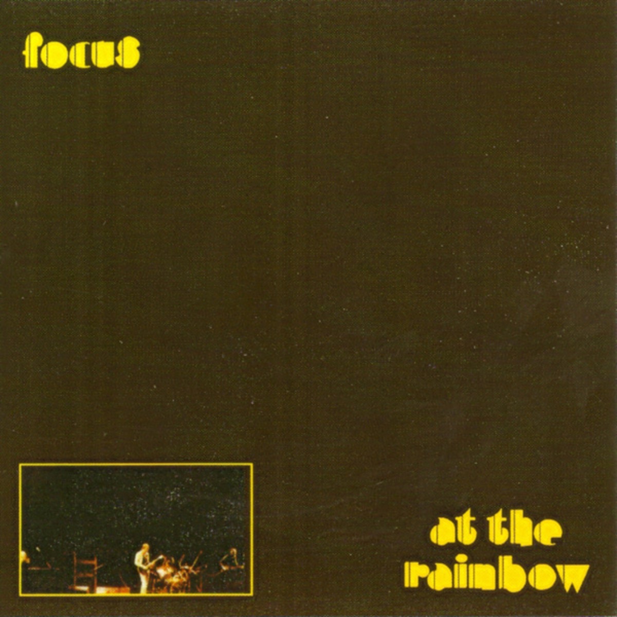 Обложка Focus — At The Rainbow