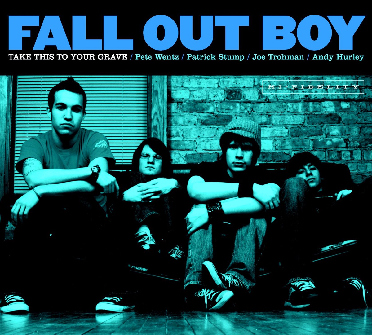 Обложка Fall Out Boy — TAKE THIS TO YOUR GRAVE
