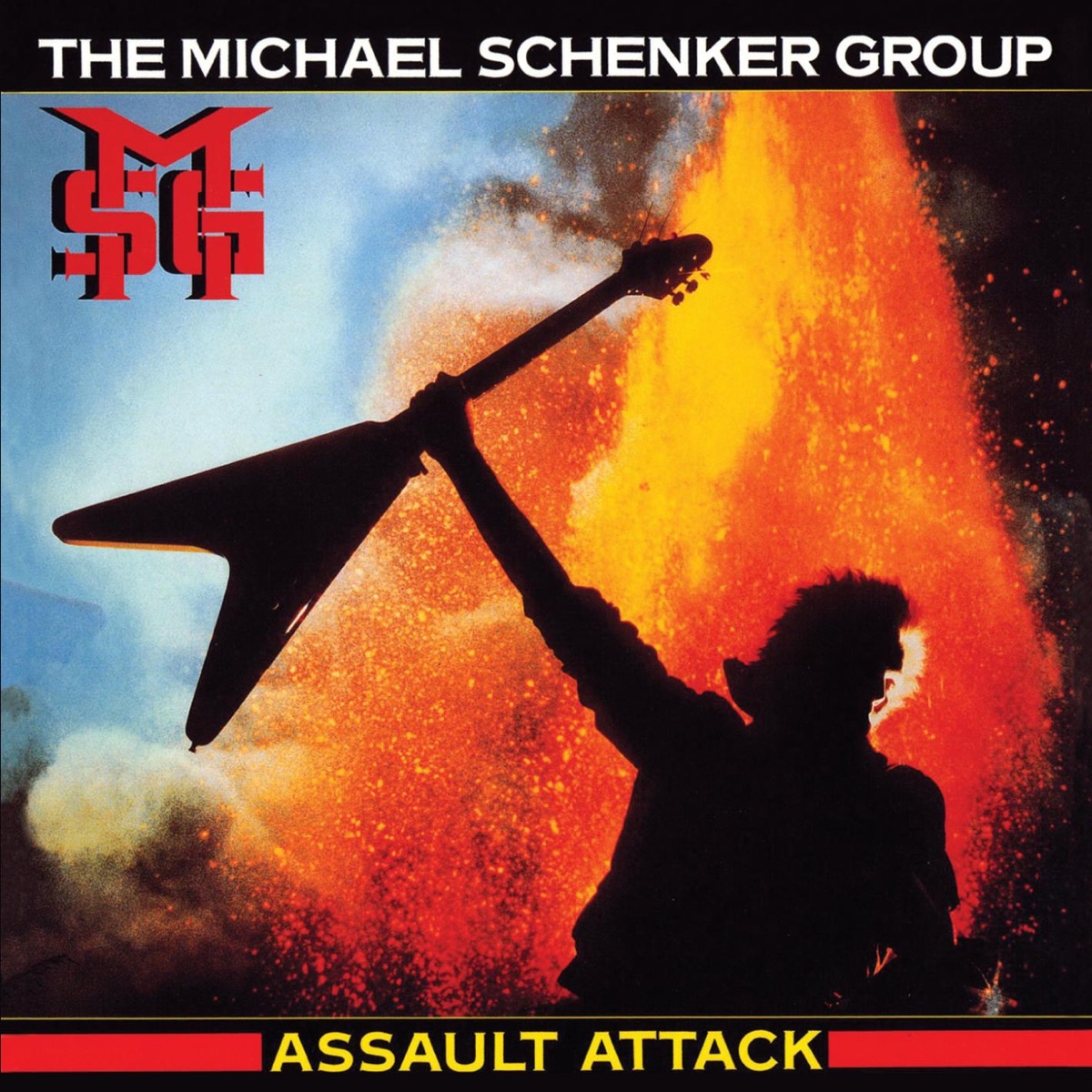 Обложка Michael Schenker Group — Assault attack
