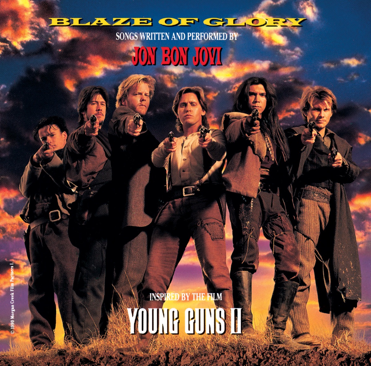 Обложка Bon Jovi — Blaze Of Glory
